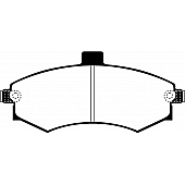 EBC Brakes Brake Pad - DP41670R