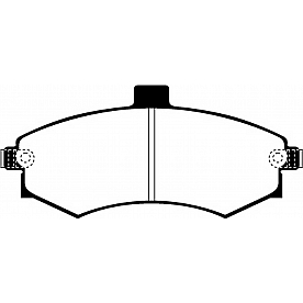 EBC Brakes Brake Pad - DP41670R