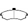 EBC Brakes Brake Pad - DP41670R