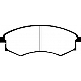 EBC Brakes Brake Pad - DP41358R