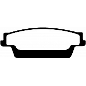 EBC Brakes Brake Pad - DP41693R
