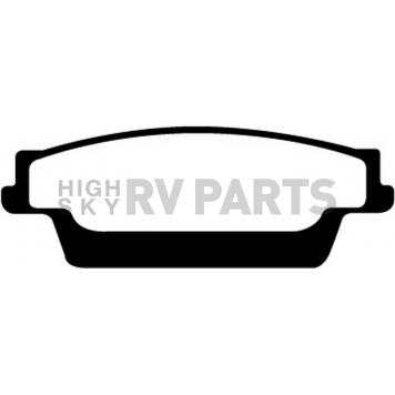 EBC Brakes Brake Pad - DP41693R