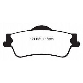 EBC Brakes Brake Pad - DP41834R