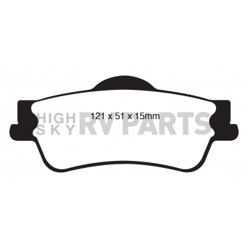 EBC Brakes Brake Pad - DP41834R