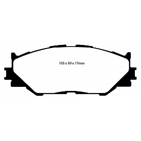 EBC Brakes Brake Pad - DP41772R