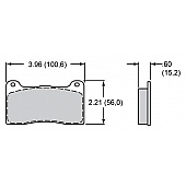 Wilwood Brakes Brake Pad - 150-9419K