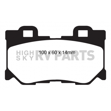 EBC Brakes Brake Pad - DP61824-1