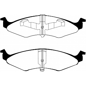 EBC Brakes Brake Pad - DP41202R