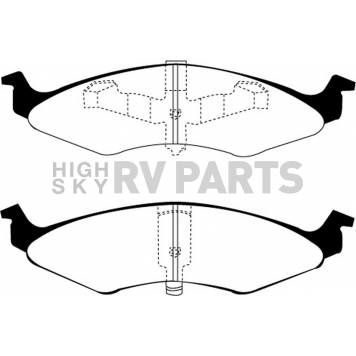 EBC Brakes Brake Pad - DP41202R