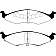 EBC Brakes Brake Pad - DP41202R
