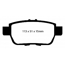 EBC Brakes Brake Pad - DP31754C