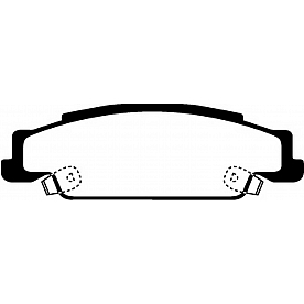 EBC Brakes Brake Pad - DP31646C