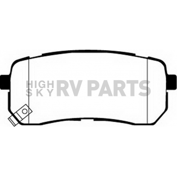 EBC Brakes Brake Pad - DP61814