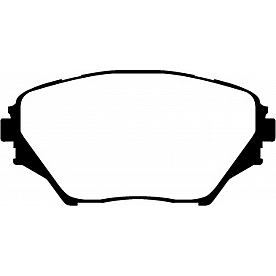 EBC Brakes Brake Pad - DP61402