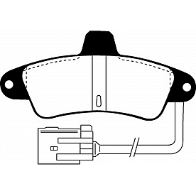 EBC Brakes Brake Pad - UD661