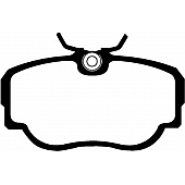 EBC Brakes Brake Pad - DP3779C