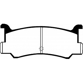 EBC Brakes Brake Pad - DP2673