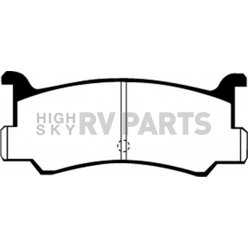 EBC Brakes Brake Pad - DP2673