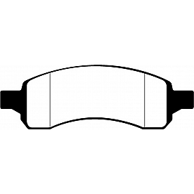 EBC Brakes Brake Pad - DP41761R