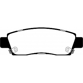 EBC Brakes Brake Pad - DP61672