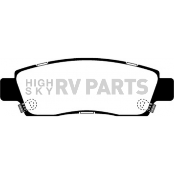 EBC Brakes Brake Pad - DP61672