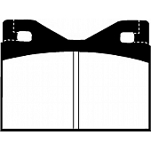 EBC Brakes Brake Pad - DP4126R