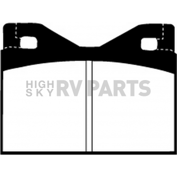 EBC Brakes Brake Pad - DP4126R