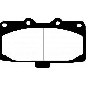 EBC Brakes Brake Pad - DP41200R