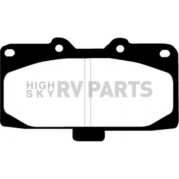 EBC Brakes Brake Pad - DP41200R