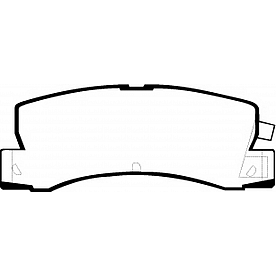 EBC Brakes Brake Pad - DP6628