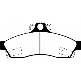 EBC Brakes Brake Pad - DP41181R