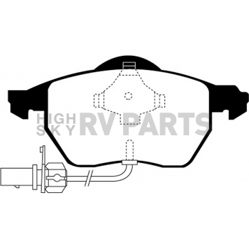 EBC Brakes Brake Pad - UD840