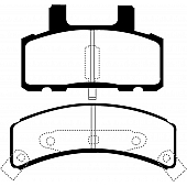 EBC Brakes Brake Pad - DP21273