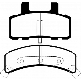 EBC Brakes Brake Pad - DP21273