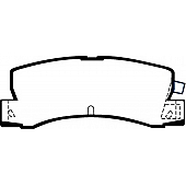 EBC Brakes Brake Pad - DP4629R