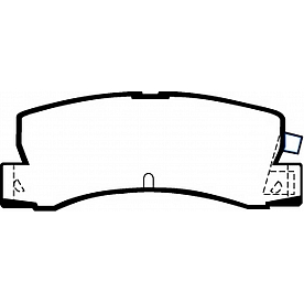 EBC Brakes Brake Pad - DP4629R