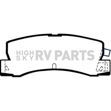 EBC Brakes Brake Pad - DP4629R