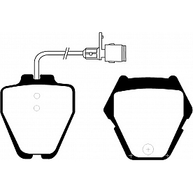 EBC Brakes Brake Pad - DP41328R