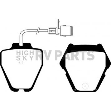 EBC Brakes Brake Pad - DP41328R