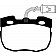EBC Brakes Brake Pad - DP7814