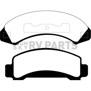 EBC Brakes Brake Pad - UD387
