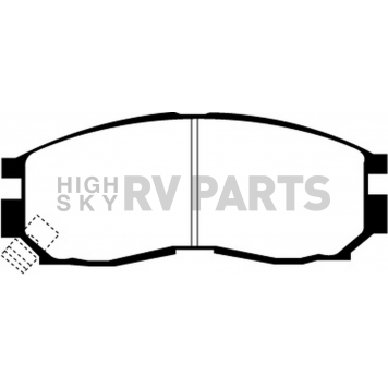 EBC Brakes Brake Pad - DP2830