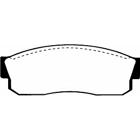 EBC Brakes Brake Pad - DP2452