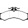 EBC Brakes Brake Pad - DP61054