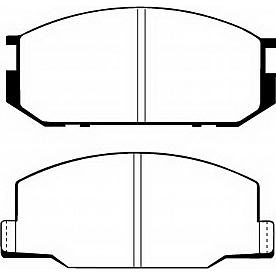 EBC Brakes Brake Pad - DP2456