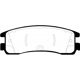 EBC Brakes Brake Pad - DP31122C