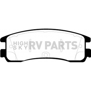 EBC Brakes Brake Pad - DP31122C