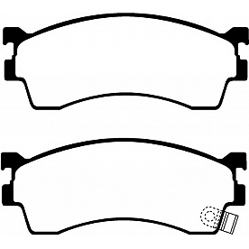 EBC Brakes Brake Pad - UD893