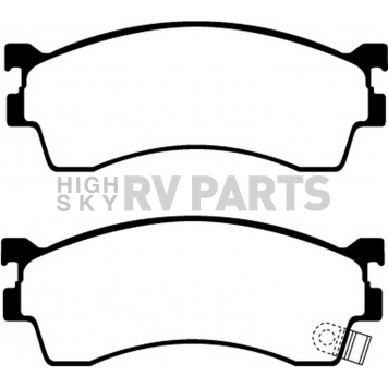 EBC Brakes Brake Pad - UD893