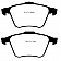 EBC Brakes Brake Pad - DP41679R